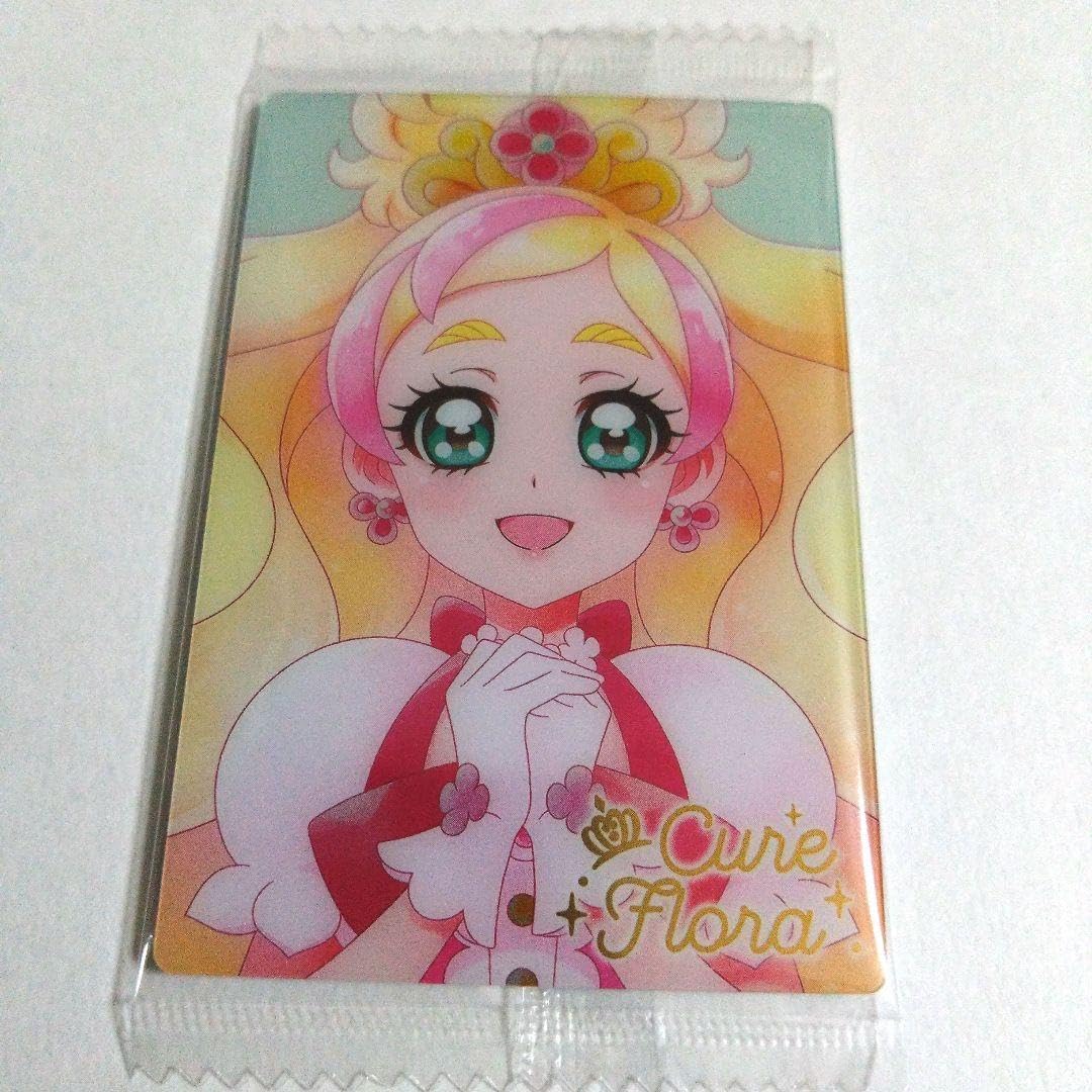 プリキュアカードウエハース　キュアフローラHR Amazon.co.jp: GOプリンセスプリキュア 限定 ウエハースカード